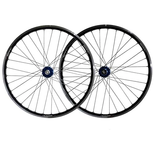 Mountain Bike Wheel : TYXTYX Quick Release Axles Bicycle Accessory MTB 11 Speed Cycling Wheel 26 Inch Bicycle Wheelset Rims 559x19 Disc / Rims Brake Mountain Bike Wheel Sealed Bearing Hub QR For Cassette Flywheel Road Bic