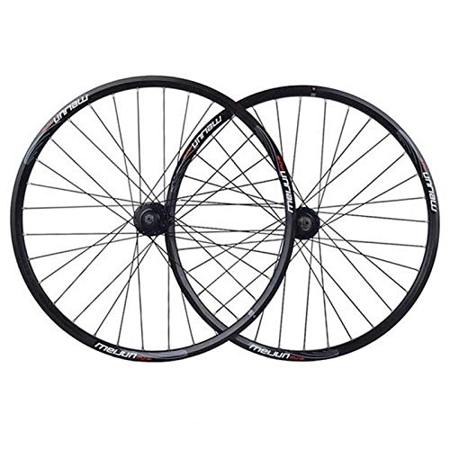 Mountain Bike Wheel : TYXTYX Quick Release Axles Bicycle Accessory MTB Bicycle Wheel Set 26 Inch Mountain Bike Double Wall Rims Disc Brake Hub QR for 7 / 8 / 9 / 10 Speed Cassette 32 Spoke Road Bicycle Cyclocross Bike Wheels