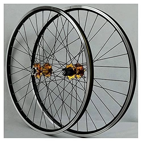 Mountain Bike Wheel : UPPVTE 26 / 27.5 / 29 inch MTB Wheelset Bicycle Cycling Rim, Mountain Bike Wheel 32H Disc / Rim Brake 7-12speed QR Road Cyclocross Bicycle Wheel (Size : 27.5inch)