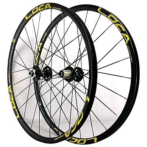 Mountain Bike Wheel : UPPVTE Bicycle Wheelset Mountain Bike Wheels 26 / 27.5 / 29in, 24H MTB Rim Disc Brake Ultralight Quick Release 8 / 9 / 10 / 11 / 12 Speed Wheel (Size : 27.5inch)