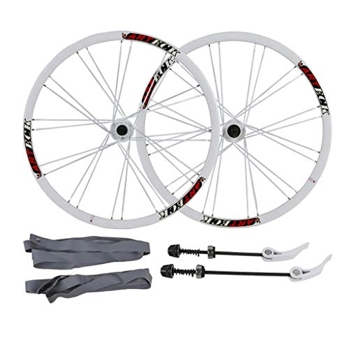 Mountain Bike Wheel : VPPV 26 Inch Bike Wheelset, Double Wall Aluminum Alloy Mountain Cycling Wheels Quick Release Disc Brake 7 / 8 / 9 / 10 Speed