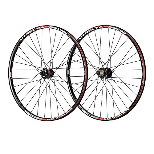 Mountain Bike Wheel : Vuelta MTB AM Wheel Set, Black, 29-Inch