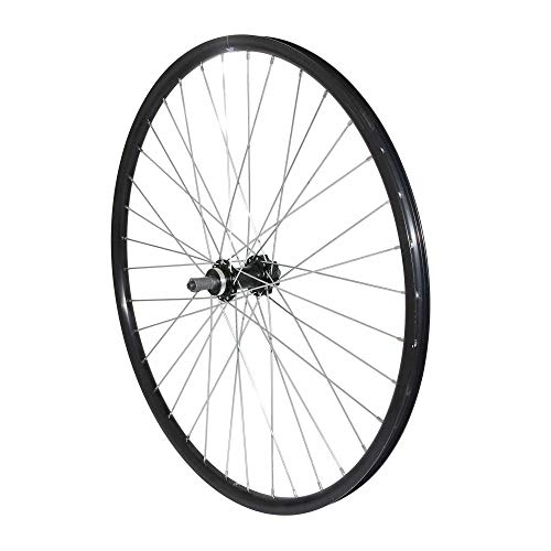 Mountain Bike Wheel : Wheel Mountain Bike 27.5 " p2r Disc Rear Alu Black Double Walled Tin 36rayons Alu 6trous Freewheel 8-7-6v