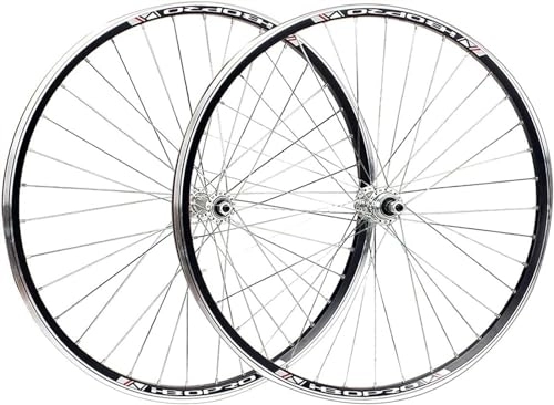 Mountain Bike Wheel : Wheels Mountain Bike Wheelset 20 '' Bicycle Rim V Brake MTB Wheels Bolt On Solid Shaft Hub (Color: Black, Size: 20inch) Wheelsets