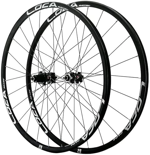 Mountain Bike Wheel : Wheelset 26 / 27.5 / 29" Mountain Bike Wheelset, Bicycle Front Rear Wheels QR Disc Brakes 12-speed Micro-spline Flywheel for 1.25-2.5inTire road Wheel (Color : Silver, Size : 27.5")