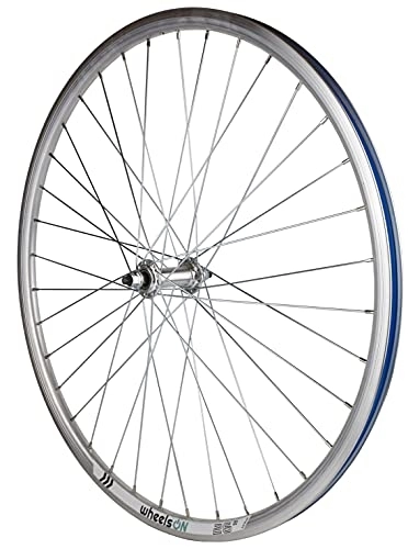 Mountain Bike Wheel : wheelsON 26 inch Front Wheel Mountain Bike Rim-Brake 36H Silver