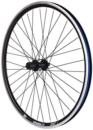 Mountain Bike Wheel : wheelsON QR 26 inch Rear Wheel 7 / 8 / 9 speed Hybrid / Mountain Bike Double Wall 36h Black Rim Brake