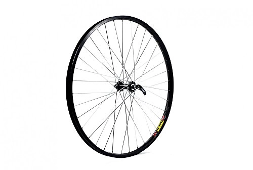 Mountain Bike Wheel : Wilkinson Alloy QR Disc Front Wheel 26x1.75 - Black, 26x1.75