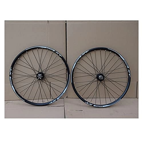 Mountain Bike Wheel : XBR Upgrade Bike Rim MTB Bicycle Wheelset 26 27.5 29 In Mountain Double Layer Alloy Rim Sealed Bearing 7-11 Speed Cassette Hub Disc Brake 1100g QR Quick Release Axles Bicycle Accessory