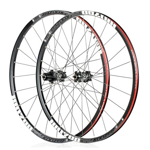 Mountain Bike Wheel : XCJJ 26" 27.5" Mountain Bike Wheel Set Disc Rim Brake with Quick Release 8 9 10 11 Speed Sealed Bearings Hub, Gray, 27.5inch