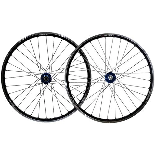 Mountain Bike Wheel : XCZZYC 26 In Bike Wheelset Disc Brake / V Brake Dual-use Quick Release Double Wall MTB Rim Cycling Wheels Front Rear 2 Palin For 8 / 9 / 10 Freewheel