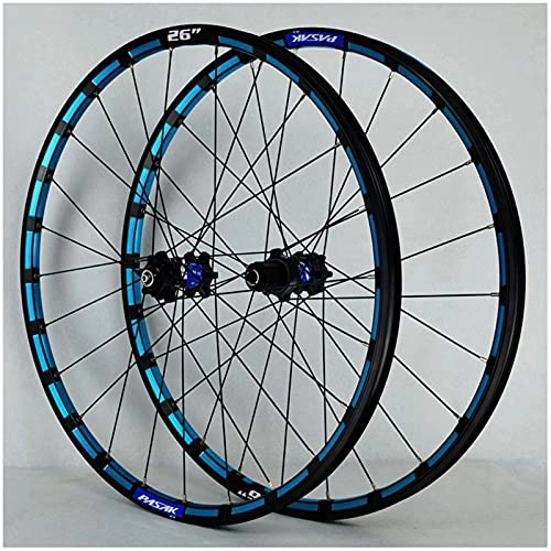 Mountain Bike Wheel : XCZZYC Mountain Bike Wheels 27.5 Inch, Aluminum Alloy Quick Release Hybrid / MTB Rim 24 Hole Disc Brake 11 Speed