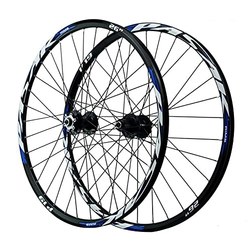 Mountain Bike Wheel : XCZZYC MTB Bicycle Wheelset 26 Inch 27.5 ”29 er, Double Wall Aluminum Alloy Hybrid / Mountain Bike Rim for 7 / 8 / 9 / 10 / 11 Speed