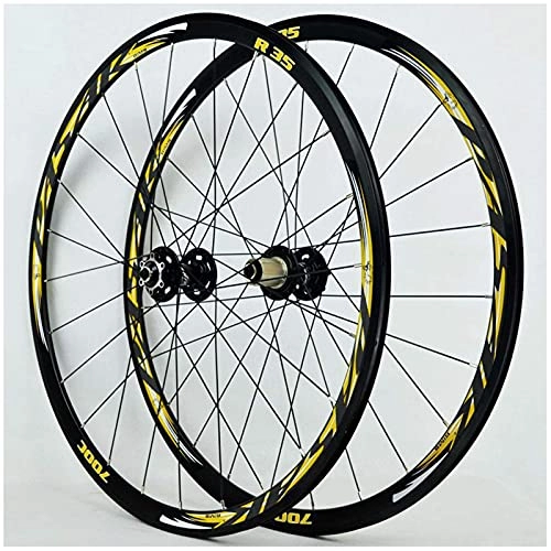 Mountain Bike Wheel : XCZZYC Road Bike Wheels 29 Inch, 700C Aluminum Alloy MTB 30MM Rim V Brake / Disc Brake Compatible 7 / 8 / 9 / 10 / 11speed