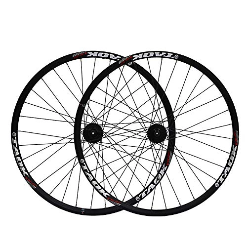 Mountain Bike Wheel : XIAOFEI Mountain Bike Wheel, 475 Six Nail Lock Disc Brake 26 Inch Double Rim Wheel, A Pair Of Black 36 Holes, High-Strength Aluminum Alloy, Anti-Compression Hub Machine, C