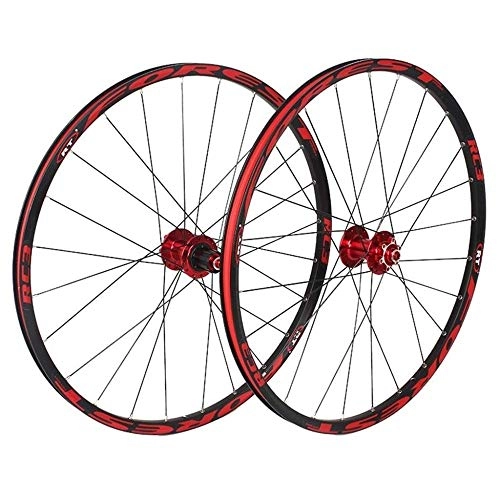 Mountain Bike Wheel : XIAOL 26 / 27.5 Inch Mountain Bike Wheelset, MTB Cycling Wheels Alloy Double Wall Rim Disc Brake Quick Release Sealed Bearings 8 9 10 11 Speed, 27.5inch