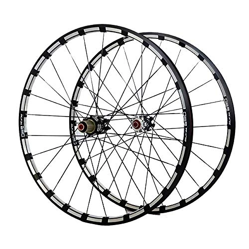 Mountain Bike Wheel : XIAOL Bicycle Front Rear Wheels 26 / 27.5 Inch MTB Bike Wheel Set Carbon Fiber Hubs Disc Brake With Quick Release 9 1011 Speed, B-27.5inch