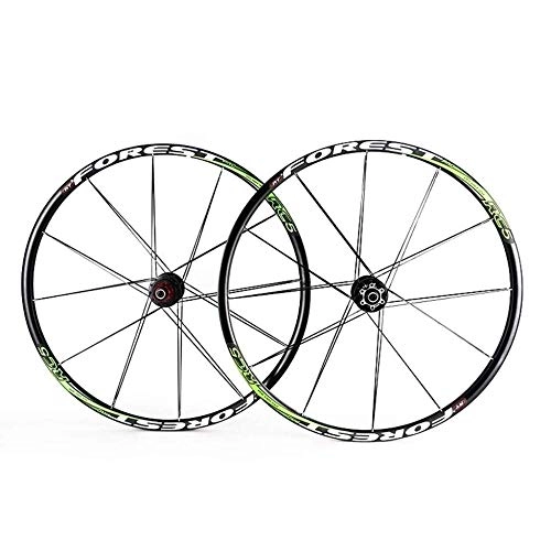 Mountain Bike Wheel : XIAOL Bicycle Front Wheel 26 27.5 Inch MTB Bike Disc Wheelset Double Wall MTB Rim 24 / 24H QR Compatible 7 8 9 10 11 Speed, 27.5inch