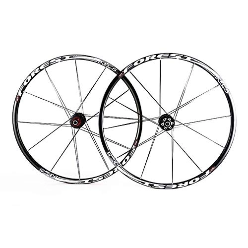 Mountain Bike Wheel : XIAOL MTB Bike Wheel Set 26 27.5 Inch Bike Wheelset, Double Wall MTB Rim Disc Brake QR 24H 7 8 9 10 11 Speed, 27.5inch
