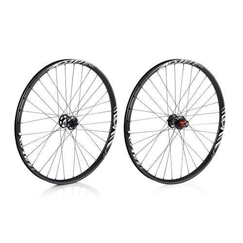 Mountain Bike Wheel : XLC Unisex - Adult All MTN PLUS MTB Wheels, Black, 27.5
