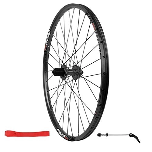 Mountain Bike Wheel : XYSQWZ 26 Inch Mountain Bike Wheels, Double Wall MTB Rim Brake 32 Holes Disc Brake Quick Release Black Rim 7 8 9 10 Speed 135mm