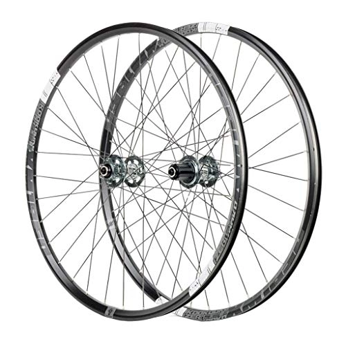 Mountain Bike Wheel : XYSQWZ 26" MTB Bike WheelSet, Double Wall Aluminum Alloy Disc Brake Quick Release Hybrid / Mountain Bearings Hub 8 / 9 / 10 / 11 Speed