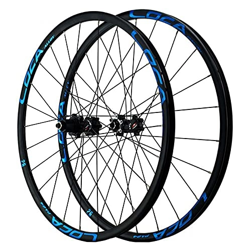 Mountain Bike Wheel : YBNB Mountain Bike Wheelset, Cycling Wheels For 26 27.5 29 Inch Alloy Double Wall Quick Release Disc Brake Compatible 12 Speed