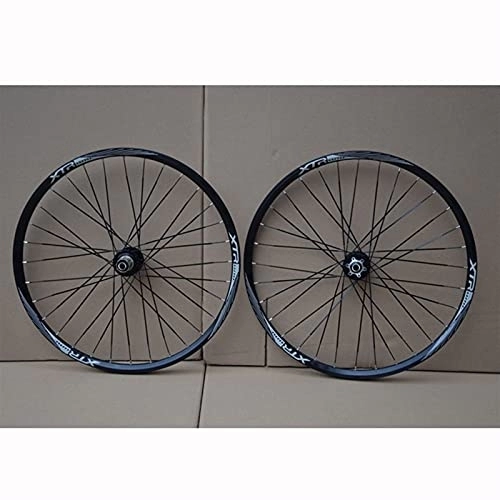 Mountain Bike Wheel : YUDIZWS Bike Wheelset 26 / 27.5 / 29 Inch Quick Release Disc Brake Mountain Cycling Wheels 32 Holes Compatible With 8 / 9 / 10 / 11 Speed Cassette (Color : A, Size : 27.5inch)