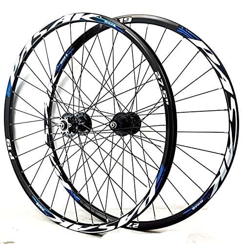 Mountain Bike Wheel : YUDIZWS Wheelset Bike Mtb 26 / 27.5 / 29 Inch Quick Release Disc Brake Front Rear Wheels Suitable 7 8 9 10 11 Speed Cassette 32 Holes 2200g (Color : B, Size : 26inch)