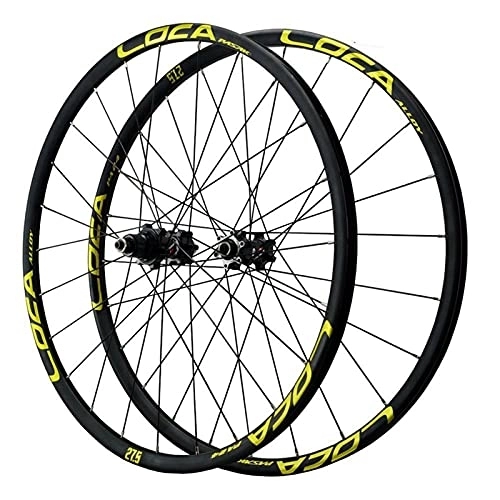 Mountain Bike Wheel : YUDIZWS Wheelset Bike Mtb 26 / 27.5 / 29 Quick Release Disc Brake Mountain Cycling Front Rear Wheels Xd Freewheel Fit 7-12 Speed Cassette (Color : A, Size : 27.5inch)