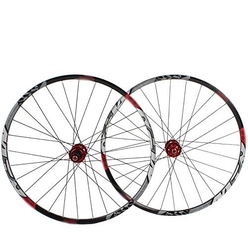 Mountain Bike Wheel : YZDKJDZ Rims 29" Mountain Bike Wheelset, Aluminum Alloy Rim Disc Brake MTB Wheelset, Quick Release Front Rear Wheels Black Bike Wheels, 28 Holes Hub for 7 / 8 / 9 / 10 / 11 / 12 Speed Cassette