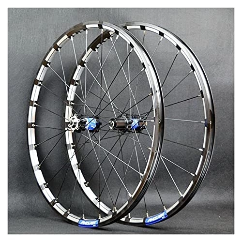 Mountain Bike Wheel : ZCXBHD 26 / 27.5in MTB Mountain Bike Wheelset Quick Release 4 Bearing Disc Brake Three Sides CNC 7 / 8 / 9 / 10 / 11 / 12 Speed Cassette Freewheel 24 Holes (Color : D, Size : 27.5in)