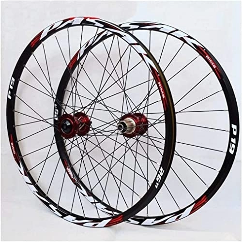 Mountain Bike Wheel : ZECHAO 26 27.5 29Inch MTB Bicycle Wheelset, Alloy Rim Disc Brake 7-11speed Cassette Hubs Sealed Bearing QR for Mountain Bike Wheel Wheelset (Color : D, Size : 27.5inch)