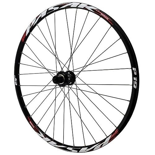 Mountain Bike Wheel : ZECHAO Mountain Bike Rear Wheels, 32 Holes Aluminium Alloy Disc Brake for 1.25-2.5 Inch Tires Mountain Cycling 7-12 Speed Quick Release Wheel Wheelset (Color : Red, Size : 27.5inch)