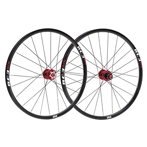 Mountain Bike Wheel : ZECHAO Wheelset 26 / 27.5 / 29in Bicycle Wheelset, Carbon Fiber Hub Quick Release Aluminium Alloy Mountain Bike Wheel Bicycle Accessories road Wheel (Color : Black, Size : 29inch)