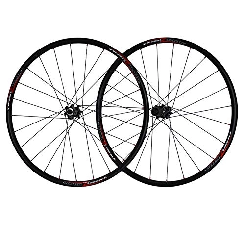 Mountain Bike Wheel : ZFF Wheelset 26 Inch Mountain Bike Wheels Sealed Bearing Bicycle Front Rear Wheel Disc Brake Aluminum Alloy + Carbon Fiber 11 Speed