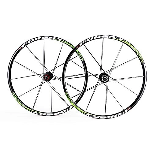 Mountain Bike Wheel : ZGQP 26 / 27.5 Inch Mountain Bike Wheel Set, Front And Rear Full Set Of Drum Modified Riding Wheels, Compatible With 7-8-9-10-11 Speed Card Flywheel (Color : F, Size : 27.5 inches)