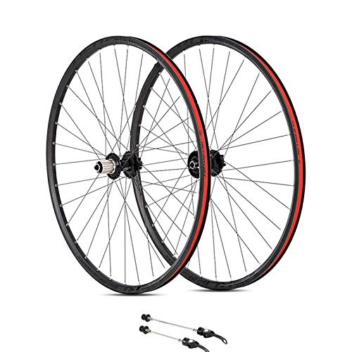 Mountain Bike Wheel : ZHENHZ Mountain Bike Wheelset, 27.5 / 29 inch Bicycle Wheelset 8-12 Speed Freewheel MTB Rim 32H Disc Brake QR, B, 27.5 in