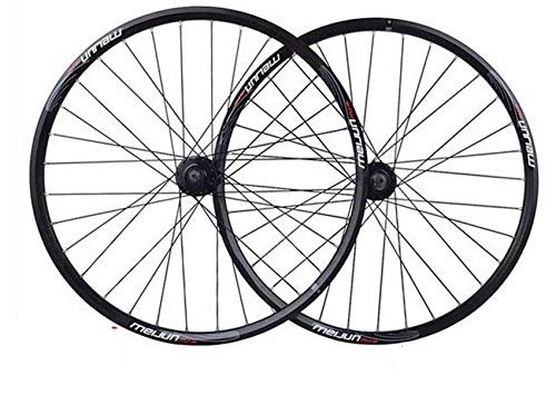 Mountain Bike Wheel : ZHTY MTB Bike Wheelset 26, Mountain Bike Disc Brake Quick Release Cycling Hub Sealed Bearing Black 32 Hole 7 / 8 / 9 / 10 Speed Bike Front and Rear Wheels