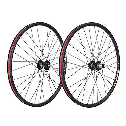Mountain Bike Wheel : ZMXZMQ 29 / 26 / 27.5 Inch Mountain Bicycle Wheel (Front + Rear), Alloy Type Disc Brake Rim, 7-10 Speed, 27.5 Inch