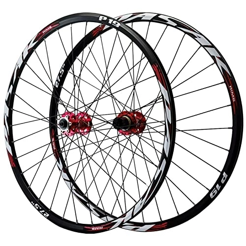 Mountain Bike Wheel : ZNND 26 / 27.5 / 29" Mountain Bike Wheelset, MTB Wheels Quick Release Disc Brakes, 32H Low-Resistant Front Rear Bike Wheels Fit 7 8 9 10 11 12 Speed (Size : 29inch)