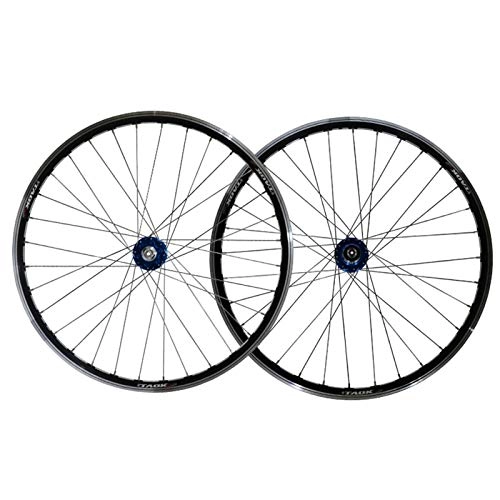 Mountain Bike Wheel : ZNND 26 Inch Wheel Mountain Bike Front And Rear MTB Bicycle Wheelset Double Wall Alloy Rim Disc / V Brake QR 7 8 9 Speed 2 Palin Bearing Hub 32 Hole