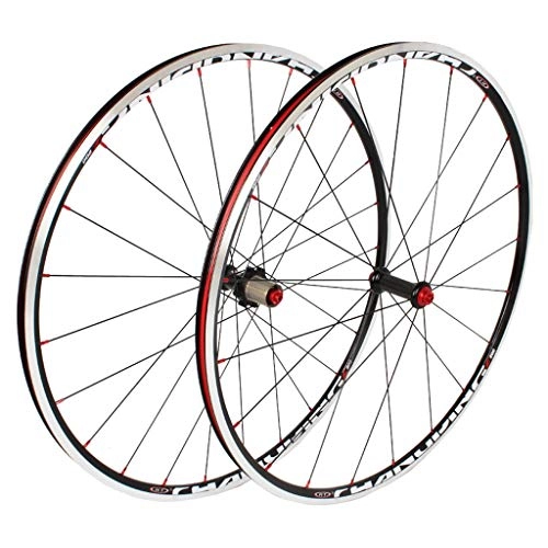 Mountain Bike Wheel : ZNND 700C Mountain Bike Wheelset Disc Rim Brake Freewheel Bearing Hub 7, 8, 9, 10 Spedd Cassette Type (FRONT + REAR) (color : B)