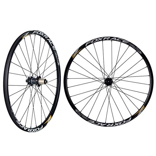 Mountain Bike Wheel : ZNND Mountain Bike Wheels, 26 / 27.5 / 29" Double Wall Quick Release MTB Rim Sealed Bearings Disc 7 8 9 10 Speed (Size : 27.5inch)
