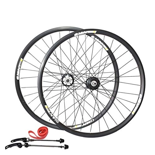 Mountain Bike Wheel : ZWB Wheel Master Bicycle Wheels 26 Inch Bicycle Disc Brake Wheel Set Mountain Bike Front And Rear Rotating Flywheel Set (Color : Front and rear wheels, Size : 26in)
