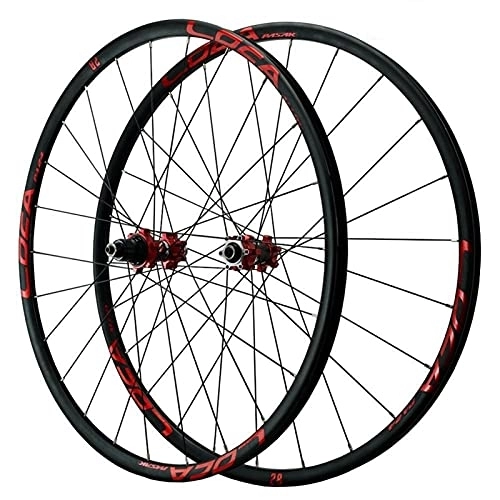 Mountain Bike Wheel : ZYHDDYJ Bicycle Wheelset Bike Wheelset 26 / 27.5 / 29 Quick Release Disc Brake Xd Freewheel Fit 7-12 Speed Cassette Mountain Cycling Front Rear Wheels (Color : A, Size : 27.5inch)