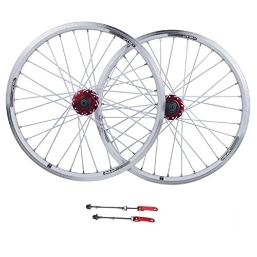 Mountain Bike Wheel : Zyy 26 inch Mountain bike Disc brake wheel aluminum alloy 32 hole before and after the bicycle wheel 8-11 Speed (Color : White)