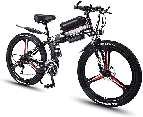 Vélo de montagne électrique pliant : CASTOR Vélo électrique Vélos électriques pour Adultes 350W Pliante VTT Vélo de Montagne en Aluminium Vélo électrique avec 21 Vitesses de 3 Vitesses 3 Modèle de Travail Vélo électrique Ebike