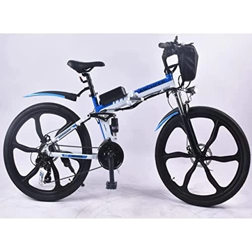 Vélo de montagne électrique pliant : Myatu Vélo électrique S4142 250W 36V 10.4Ah