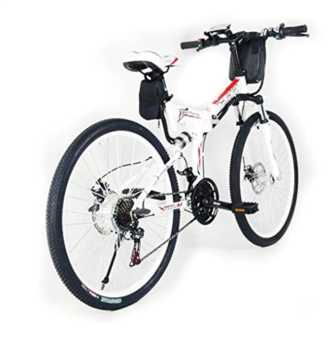 Vélo de montagne électrique pliant : Vlo lectrique Pliable Adulte Mountain Pliant E-Bike Bicyclette Portable Home